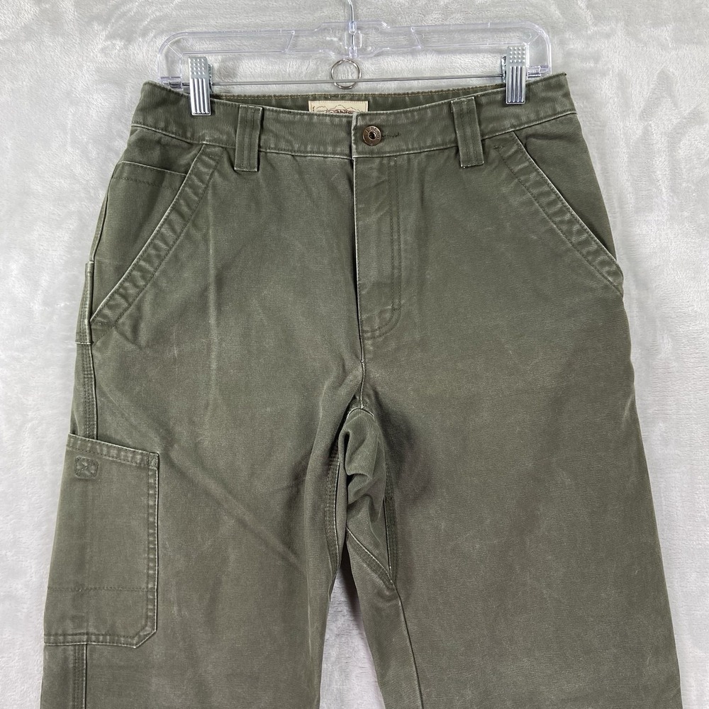 L.L. Bean Pants Mens 30x30 Katahdin Iron Works Carpenter Canvas Workwear 270855 - Picture 2 of 12